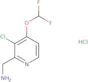 (3-Chloro-4-(difluoromethoxy)pyridin-2-yl)methanamine hydrochloride