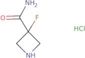 3-Fluoroazetidine-3-carboxamide hydrochloride