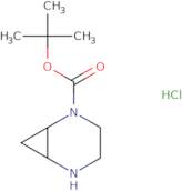 tert-Butyl 2,5-diazabicyclo[4.1.0]heptane-2-carboxylate hydrochloride