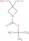 tert-Butyl 3-(fluoromethyl)-3-(hydroxymethyl)azetidine-1-carboxylate