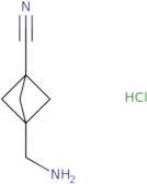 3-(Aminomethyl)bicyclo[1.1.1]pentane-1-carbonitrile hydrochloride