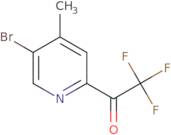 1-(5-Bromo-4-methylpyridin-2-yl)-2,2,2-trifluoroethanone