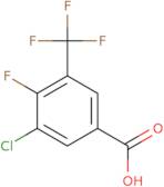 3-Chloro-4-fluoro-5-(trifluoromethyl)benzoic acid