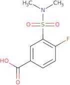 3-(Dimethylsulfamoyl)-4-fluorobenzoic acid