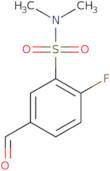 2-Fluoro-5-formyl-N,N-dimethylbenzenesulfonamide