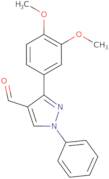 3-(3,4-Dimethoxyphenyl)-1-phenyl-1H-pyrazole-4-carbaldehyde