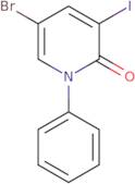 5-Bromo-3-iodo-1-phenylpyridin-2(1H)-one