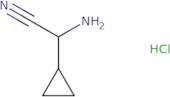 2-Amino-2-cyclopropylacetonitrile hydrochloride