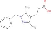 3-(1-Benzyl-3,5-dimethyl-1H-pyrazol-4-yl)-propionic acid