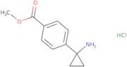 Methyl 4-(1-aminocyclopropyl)benzoate