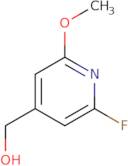 (2-Fluoro-6-methoxypyridin-4-yl)methanol