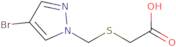 2-{[(4-Bromo-1H-pyrazol-1-yl)methyl]sulfanyl}acetic acid