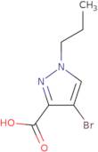 4-Bromo-1-propyl-1H-pyrazole-3-carboxylic acid