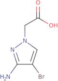 2-(3-Amino-4-bromo-1H-pyrazol-1-yl)acetic acid