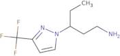 3-[3-(Trifluoromethyl)-1H-pyrazol-1-yl]pentan-1-amine