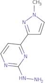 2-Hydrazino-4-(1-methyl-1H-pyrazol-3-yl)pyrimidine
