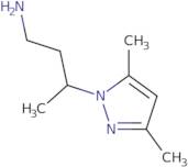 3-(3,5-Dimethyl-1H-pyrazol-1-yl)butan-1-amine