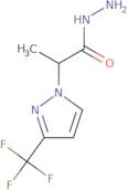 2-[3-(Trifluoromethyl)-1H-pyrazol-1-yl]propanehydrazide