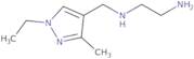 (2-Aminoethyl)[(1-ethyl-3-methyl-1H-pyrazol-4-yl)methyl]amine