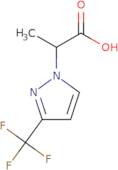 2-[3-(Trifluoromethyl)-1H-pyrazol-1-yl]propanoic acid