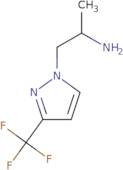1-[3-(Trifluoromethyl)-1H-pyrazol-1-yl]propan-2-amine