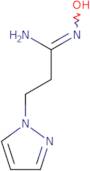 N'-Hydroxy-3-(1H-pyrazol-1-yl)propanimidamide