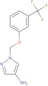 1-{[3-(Trifluoromethyl)phenoxy]methyl}-1H-pyrazol-4-amine