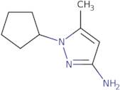 1-Cyclopentyl-5-methyl-1H-pyrazol-3-amine