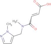 (2E)-3-{Methyl[(1-methyl-1H-pyrazol-5-yl)methyl]carbamoyl}prop-2-enoic acid