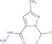 1-(Difluoromethyl)-3-methyl-1H-pyrazole-5-carbohydrazide