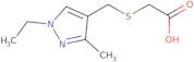 2-{[(1-Ethyl-3-methyl-1H-pyrazol-4-yl)methyl]sulfanyl}acetic acid