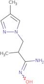 N'-Hydroxy-2-methyl-3-(4-methyl-1H-pyrazol-1-yl)propanimidamide