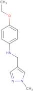4-Ethoxy-N-[(1-methyl-1H-pyrazol-4-yl)methyl]aniline