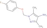 1-[(4-Fluorophenoxy)methyl]-3,5-dimethyl-1H-pyrazol-4-amine