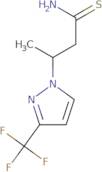 3-[3-(Trifluoromethyl)-1H-pyrazol-1-yl]butanethioamide