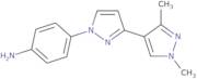 4-[3-(1,3-Dimethyl-1H-pyrazol-4-yl)-1H-pyrazol-1-yl]aniline