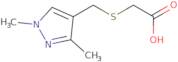 2-{[(1,3-Dimethyl-1H-pyrazol-4-yl)methyl]sulfanyl}acetic acid