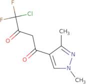 4-Chloro-1-(1,3-dimethyl-1H-pyrazol-4-yl)-4,4-difluoro-butane-1,3-dione