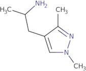 1-(1,3-Dimethyl-1H-pyrazol-4-yl)propan-2-amine