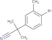 2-(4-Bromo-3-methylphenyl)-2-methylpropanenitrile