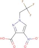 4-Nitro-1-(2,2,2-trifluoroethyl)-1H-pyrazole-3-carboxylic acid