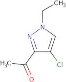 1-(4-Chloro-1-ethyl-1H-pyrazol-3-yl)ethanone