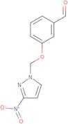 3-[(3-Nitro-1H-pyrazol-1-yl)methoxy]benzaldehyde