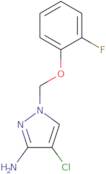 4-Chloro-1-[(2-fluorophenoxy)methyl]-1H-pyrazol-3-amine