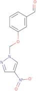 3-[(4-Nitro-1H-pyrazol-1-yl)methoxy]benzaldehyde