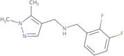 [(2,3-Difluorophenyl)methyl][(1,5-dimethyl-1H-pyrazol-4-yl)methyl]amine