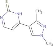 4-(1,3-Dimethyl-1H-pyrazol-4-yl)pyrimidine-2-thiol