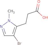3-(4-Bromo-1-methyl-1H-pyrazol-5-yl)propanoic acid