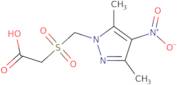 2-[(3,5-Dimethyl-4-nitro-1H-pyrazol-1-yl)methanesulfonyl]acetic acid