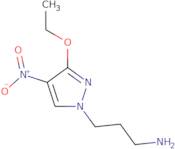 3-(3-Ethoxy-4-nitro-1H-pyrazol-1-yl)propan-1-amine